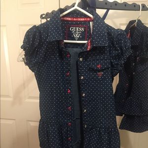Guess girls shirt dress
